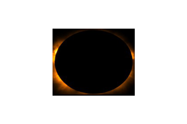 Спутником «Хайнод», оборудованным матрицами компании e2v, получены снимки солнечного затмения