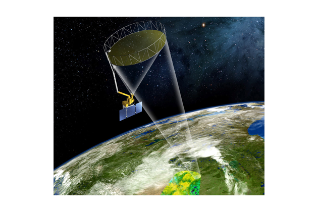 Радаро-радиометрический орбитальный комплекс мониторинга увлажненности поверхностного слоя Земли