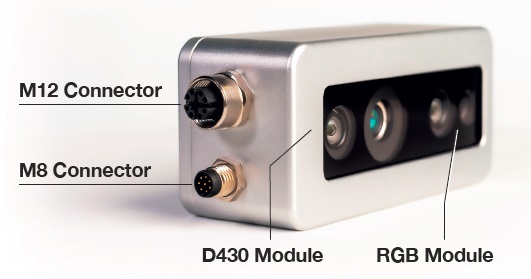 Промышленная GiGE 3D камера Framos D435e на базе Intel’s® RealSense™ D430